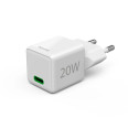 HAMA CHARGEUR RAPIDE USB-C PD SUPER MINI CHARGEUR 20W BLANC