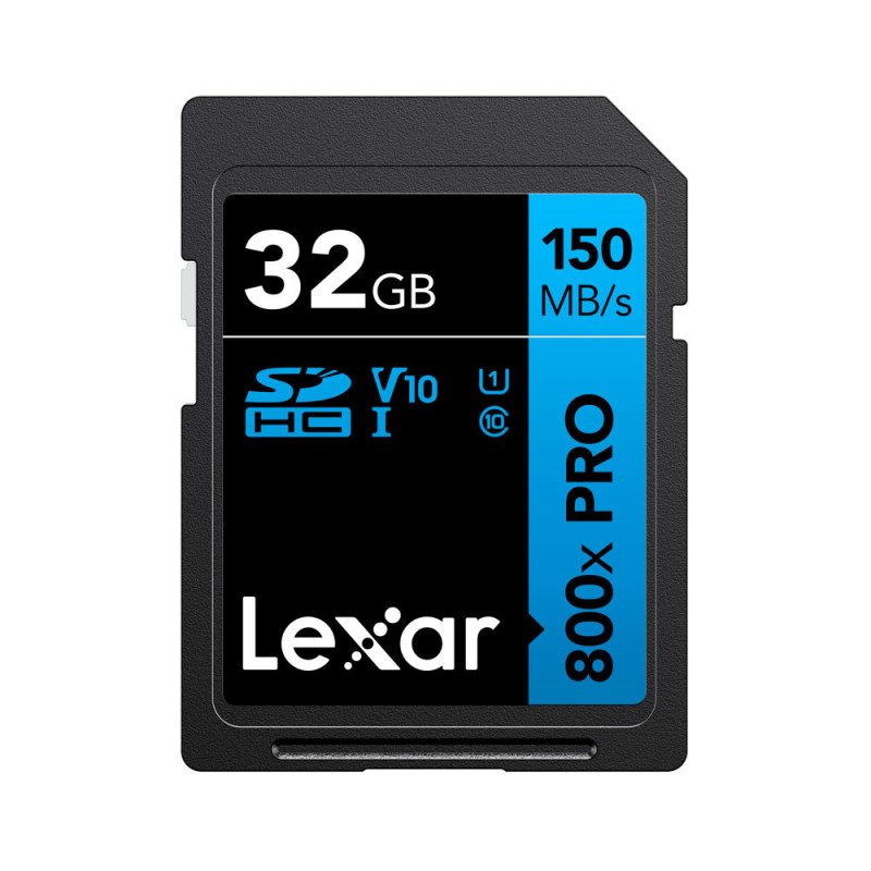 LEXAR PRO SDHC 800X BLUE SERIES 32GB UHS-1 V10