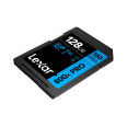 LEXAR PRO SDXC 800X BLUE SERIES 128GB UHS-1 V30