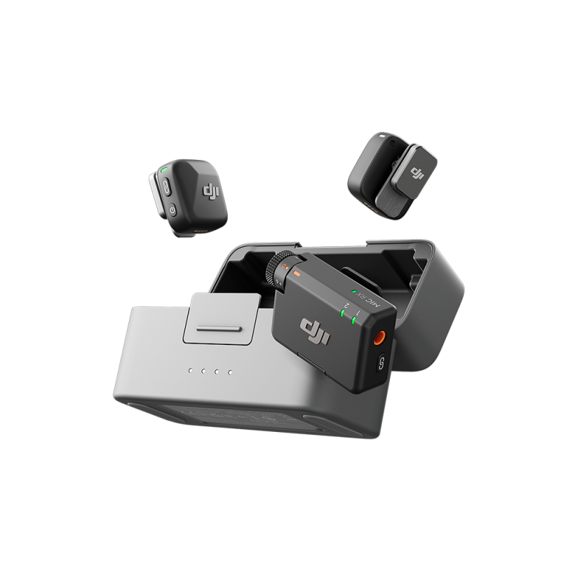 DJI MIC MINI (2 émetteurs + 1 récepteur + chargeur)