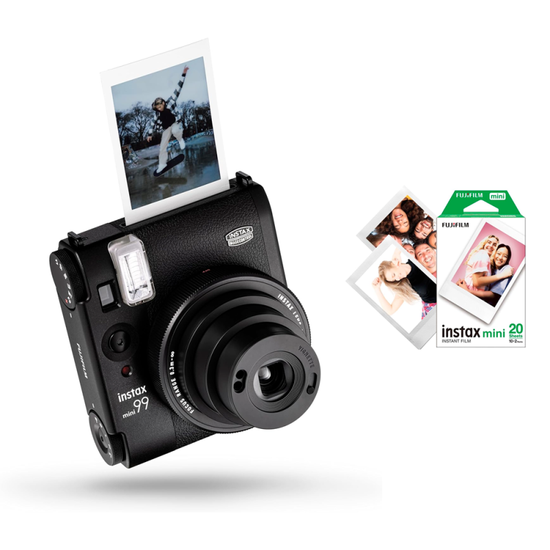 FUJIFILM INSTAX MINI 99 NOIR+ Bipack (2x10 vues) OFFERT