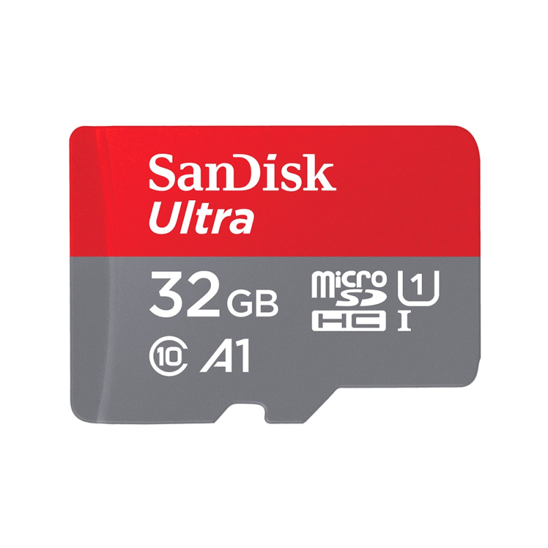 SANDISK Micro SD ULTRA 32GB 120 MO/S CL10+ADAPTATEUR