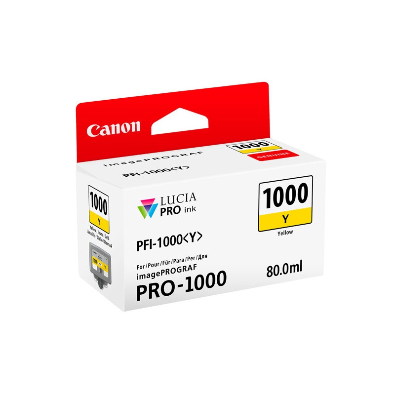 CANON PFI-1000Y encre JAUNE