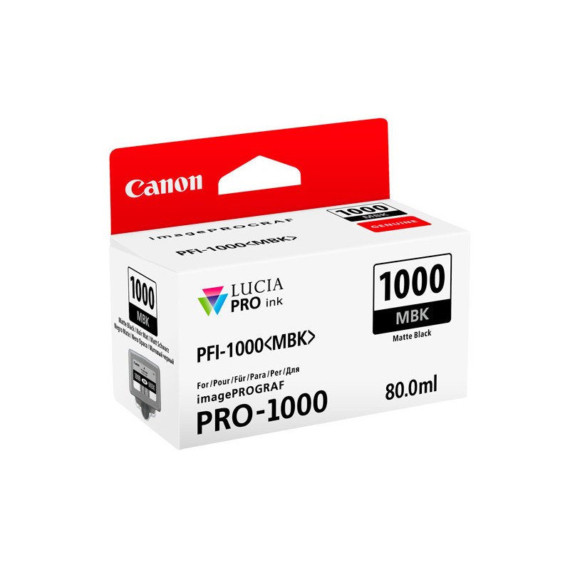 CANON PFI-1000MBK encre NOIRE MAT