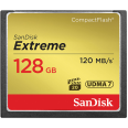 SANDISK CF Extreme 128GB (jusqu\'à 120MB/S en lecture et  85MB/S en écriture)