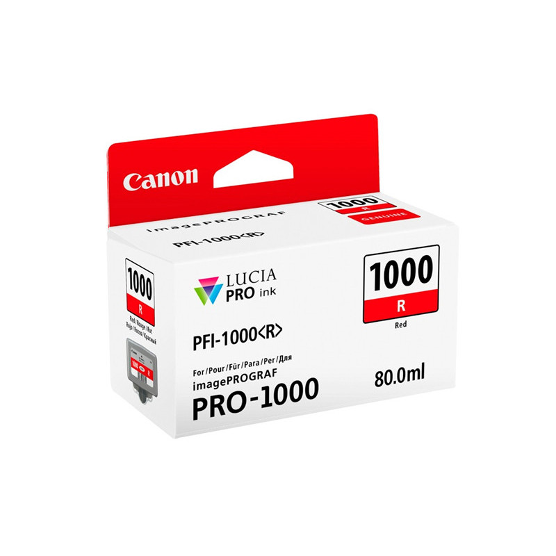 CANON PFI-1000R encre ROUGE