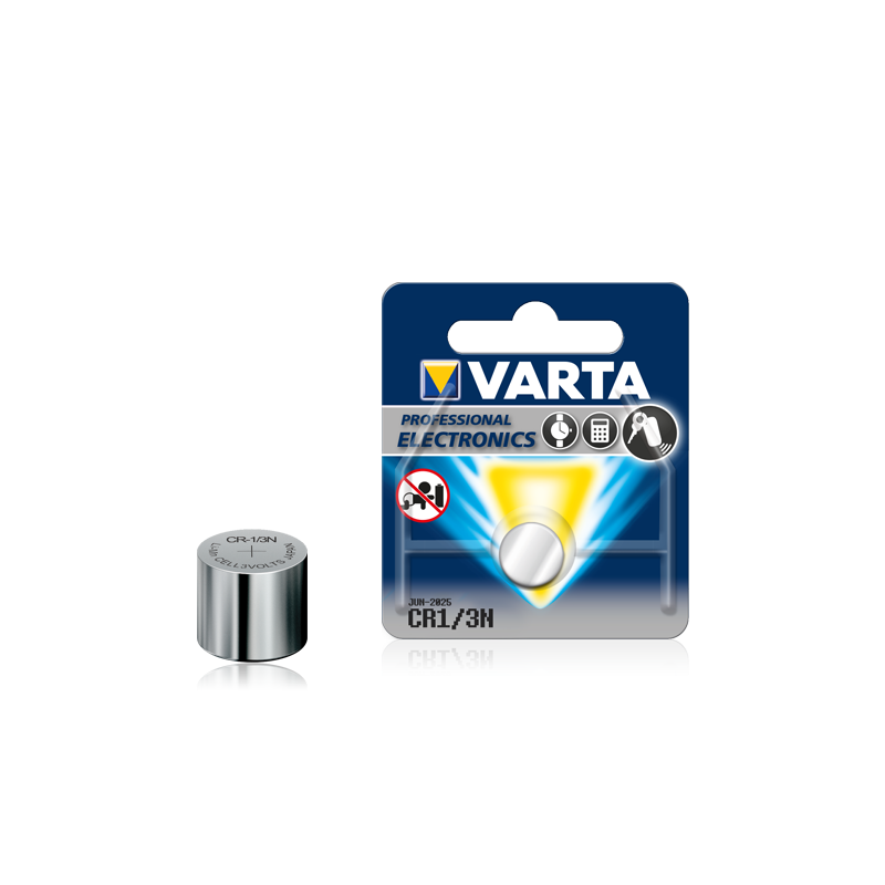 VARTA Professional Electronics Pile Bouton Lithium CR1 / 3N