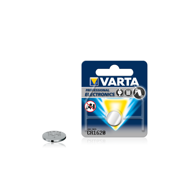 VARTA Professional Electronics Pile Bouton Lithium CR1620