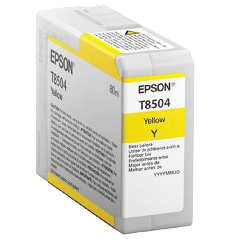 EPSON ENCRE T8504 JAUNE POUR SC-P800