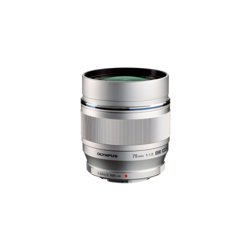 OLYMPUS 75 mm f/1,8 ED Argent