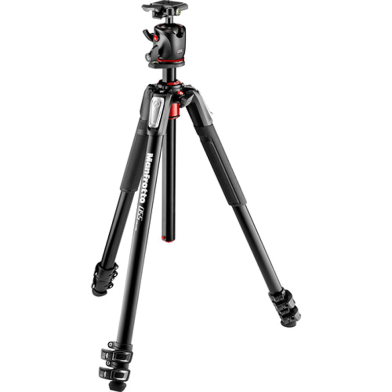 MANFROTTO MK055XPRO3-BHQ2 ALU 3 SECTIONS + ROTULE BALL XPRO + PLATEAU 200PL