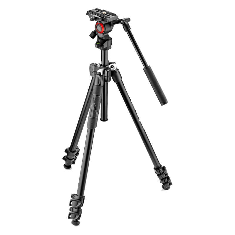 MANFROTTO MK290LTA3-V Trépied 290 Light avec Rotule Fluide Befree Live