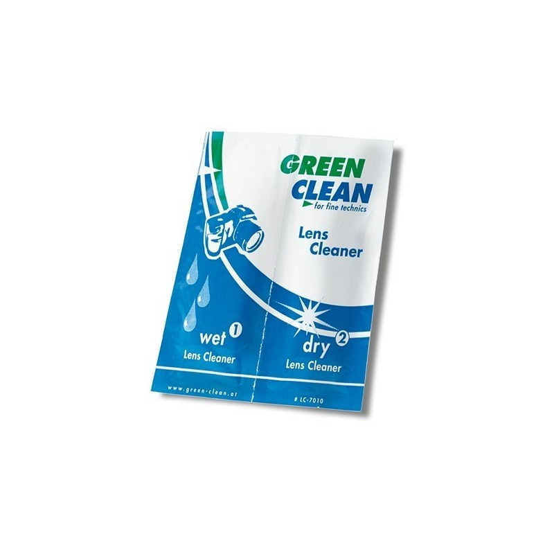 GREEN CLEAN Lingettes optiques x10