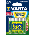 VARTA Piles rechargeables pré-chargées AA / LR6 2100mAh x4