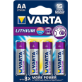 VARTA Pile Lithium AA / LR6 x4