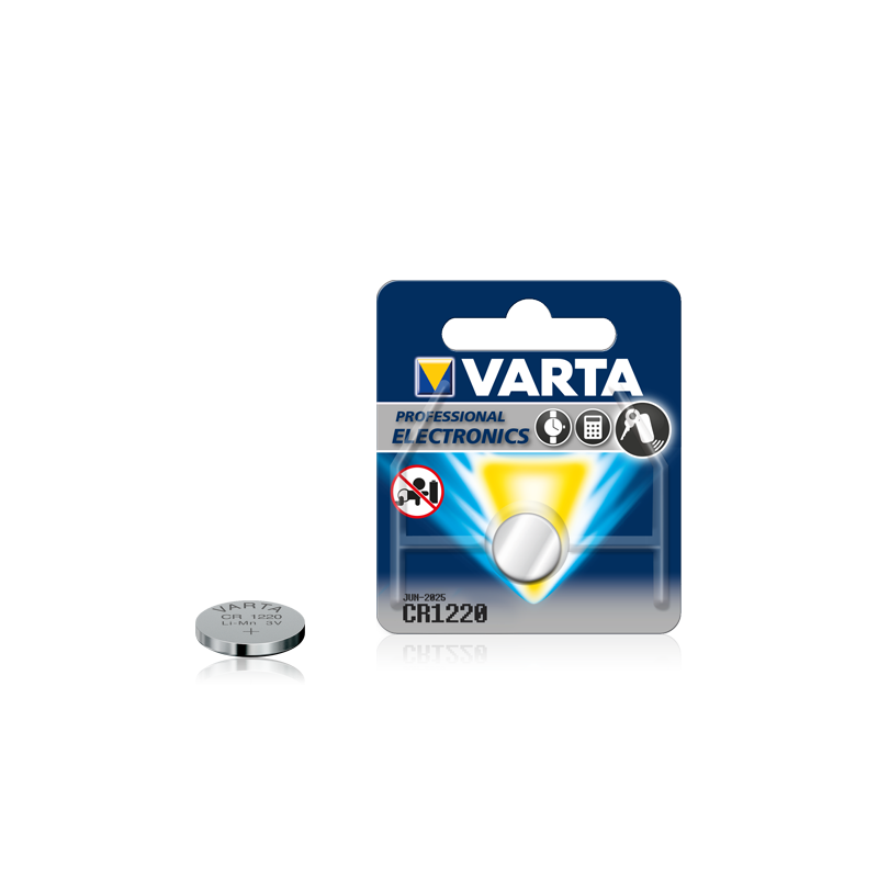 VARTA Professional Electronics Pile Bouton Lithium CR1220