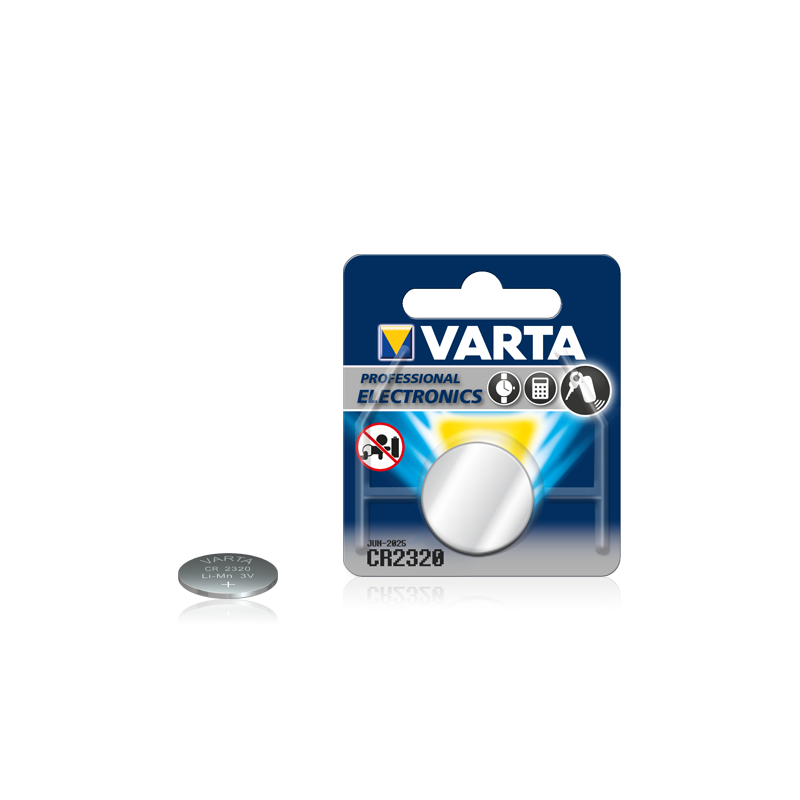 VARTA Professional Electronics Pile Bouton Lithium CR2320