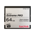 SANDISK CFast  2.0 Extreme PRO 64GB VPG 130 (jusqu\'à 525MB/S en lecture et  430MB/S en écriture)