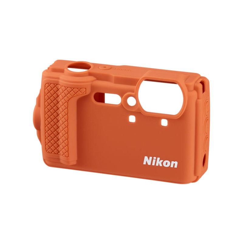 NIKON ETUI SILICONE ORANGE POUR W300