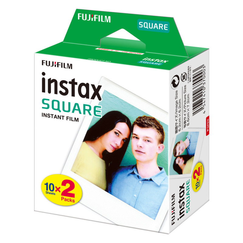 FUJIFILM Film Instax Square Bipack (2x10 Poses)