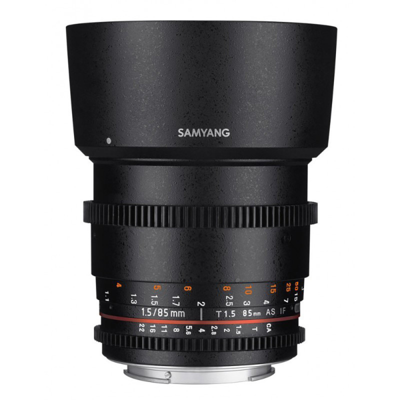 SAMYANG 85 mm T1.5 VDSLR II MICRO 4/3