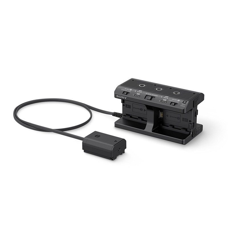 SONY NP-AMQZ1K Chargeur Multi Batterie NP-FZ100 et Adaptateur Secteur pour Alpha 9/Alpha 7III/Alpha 7MIII