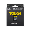 SONY SD SERIE M TOUGH UHS-II 64GB CL 10 V60 (jusqu'à 277MB/S en lecture et 150MB/S en écriture)