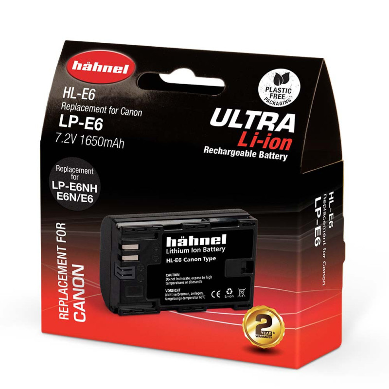 HAHNEL Batterie compatible Canon LP-E6 ULTRA