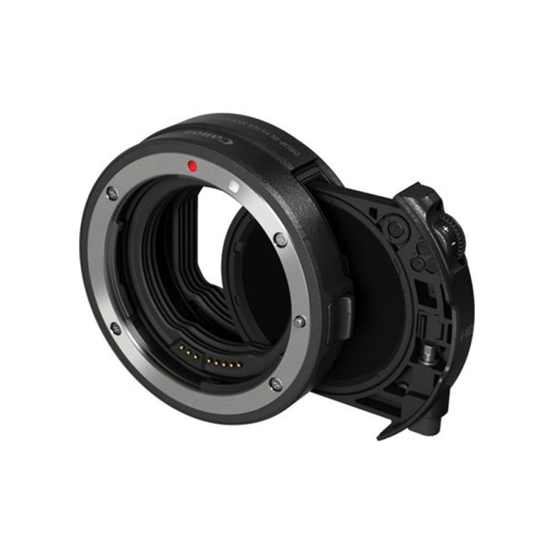 CANON Bague d'adaptation pour monter des objectifs EF sur boitiers EOS R avec Filtre insérable Variable Neutre ND