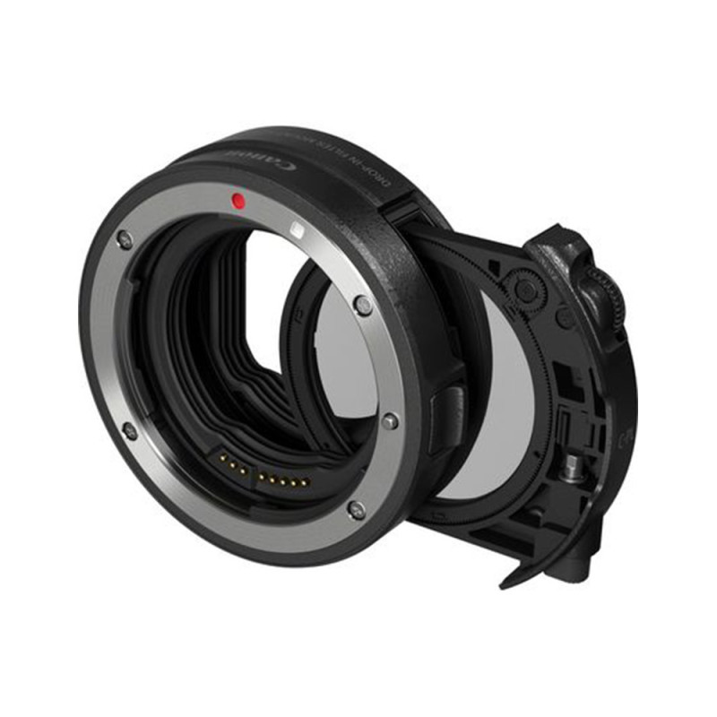 CANON Bague d'adaptation pour monter des objectifs EF sur boitiers EOS R avec Filtre insérable Polarisant Circulaire