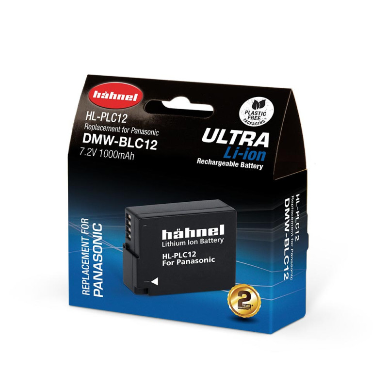 HAHNEL Batterie compatible Panasonic DMW-BLC12 ULTRA