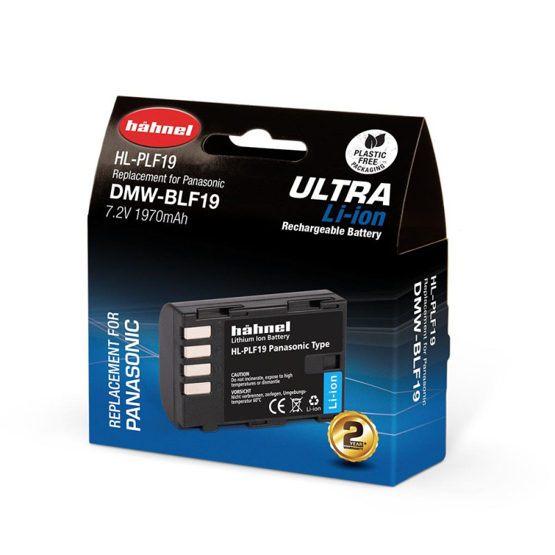 HAHNEL Batterie compatible Panasonic DMW-BLF19 ULTRA