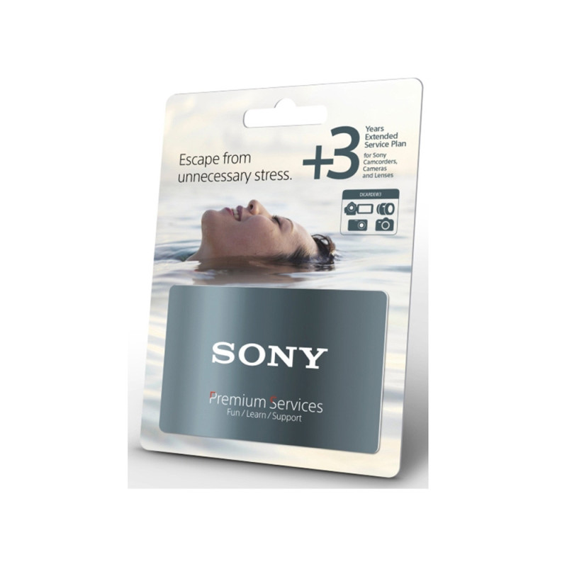 SONY Extension de garantie + 3 ans