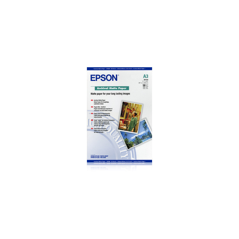 EPSON PAPIER MAT ARCHIVAL A3 50F 192G