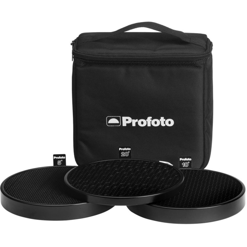 PROFOTO Kit 3 nids d'abeille 5°/10°/20°