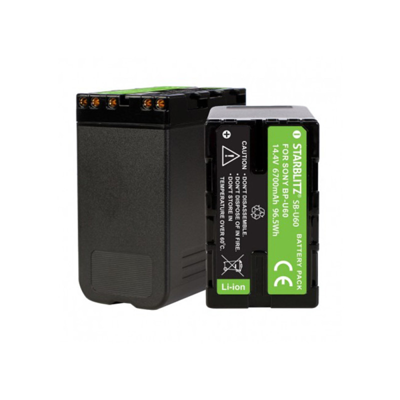 STARBLITZ  Batterie compatible Sony BP-U60