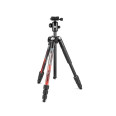 MANFROTTO MKELMII4RD-BH TREPIED ELEMENT MII TRAVELLER ROUGE