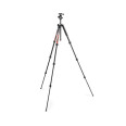 MANFROTTO MKELMII4RD-BH TREPIED ELEMENT MII TRAVELLER ROUGE