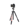 MANFROTTO MKELMII4RD-BH TREPIED ELEMENT MII TRAVELLER ROUGE