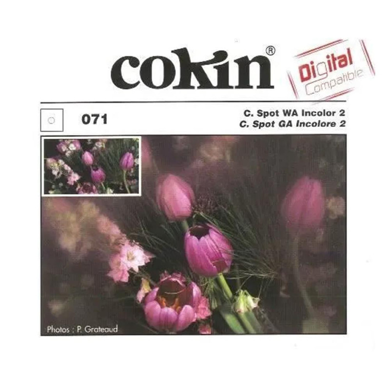 COKIN P071 FILTRE C.SPOT WA INCOLORE 2 P