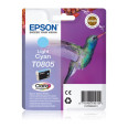 EPSON ENCRE T0805 COLIBRI CYAN CLAIR/P50/PX710W/800FW/810FW