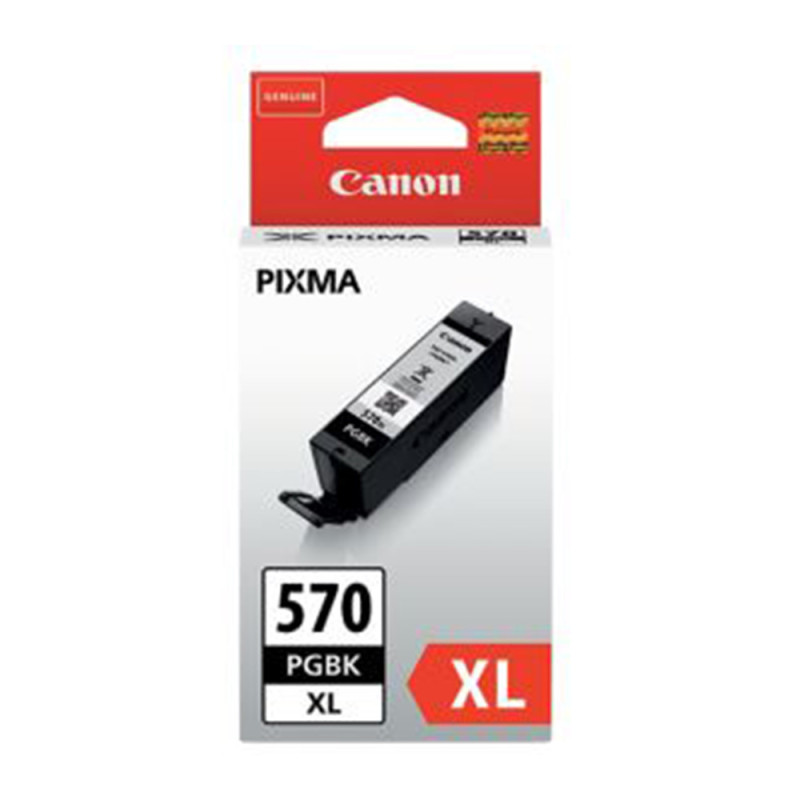 CANON PGI-570XL ENCRE NOIRE pour PIXMA MG5751, MG5752, MG5753, MG6851, MG6852, MG6853, MG7750, MG7751, MG7752, MG7753