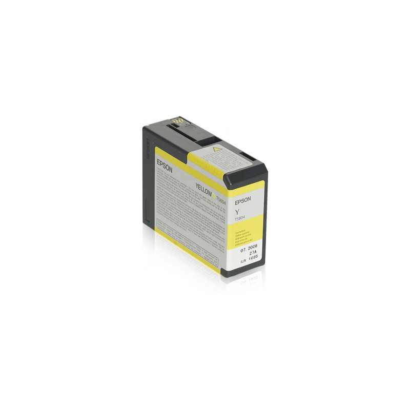 EPSON ENCRE T5804 JAUNE PHOTO POUR SP3800/3880 PRO