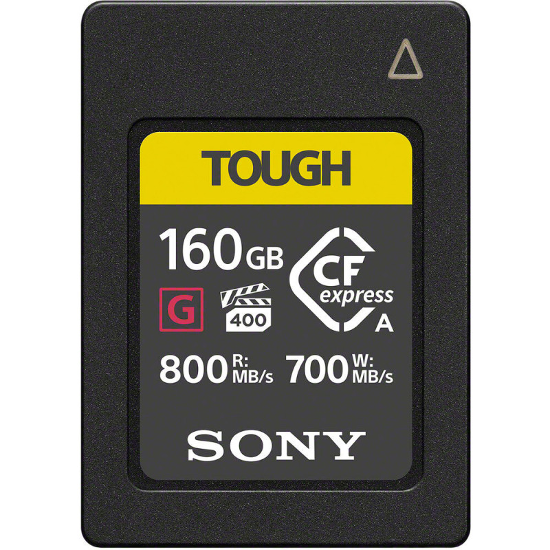 SONY CFexpress SERIE G 160GB TYPE A  (jusqu'à 800MB/S en lecture et 700 MB/S en écriture)