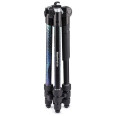 MANFROTTO MKELMII4BL-BH TREPIED ELEMENT MII TRAVELLER BLEU