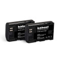 HAHNEL Batterie compatible Canon LP-E6 ULTRA Twin Pack