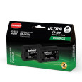 HAHNEL Batterie compatible Fujifilm NP-W235 ULTRA Twin Pack