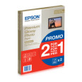 EPSON PAPIER PHOTO GLACE A4 15F 255G 1+1