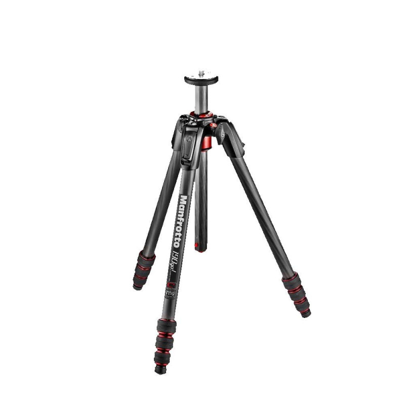 MANFROTTO 190GO! CARBONE 4 SECTIONS TREPIED NU