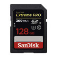 SANDISK SD EXTREME PRO UHS-II 128GB CL.U3  (jusqu\'à 300MB/S en lecture et 260MB/S en écriture)